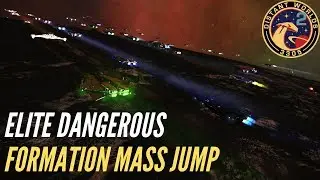 Distant Worlds 2 : Formation Flying Mass Jump : ELITE DANGEROUS : Waypoint 5