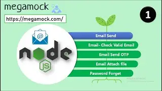 #20 Send Emails in Node.js | NodeMailer Tutorial in Hindi Part-1