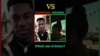 Autotune Vs Noautotune #song