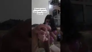 diapelin pacar cuma pake celana pendek pahanya mulus