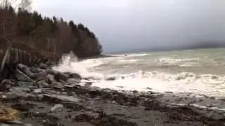 No swimming today