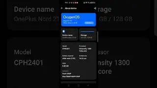 One Plus Nord 2t August 2024 new software update 🔥#shortsfeed #ytshort #oneplus