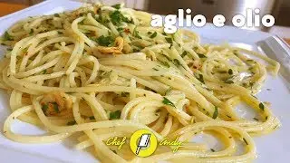 Pasta Aglio e Olio // Chef Andy