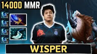 🔥 7.37d Wisper MAGNUS Offlane Gameplay 🔥 Wisper Perspective - Full Match Dota 2