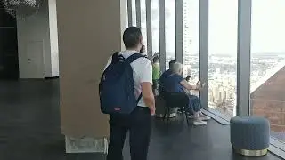 Смотровая площадка Москва Сити на высоте 333 метра.