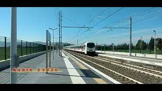 intercity 550 Pilota Z1A + E401.042 Reggio Calabria-Roma Termini