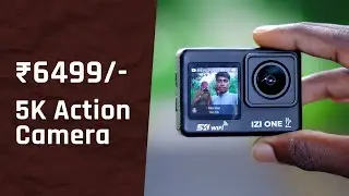 Best Action Camera Under 10000 for Vlogging - IZI One 5K 48mp Action Camera