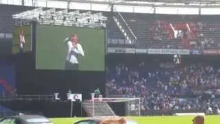 Open dag Feyenoord 2015 - Lee Towers You'll Never Alone