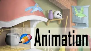 Magician's Home (Pencil2D Animation)