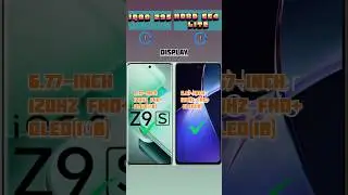iQOO Z9S VS ONEPLUS NORD CE4 LITE