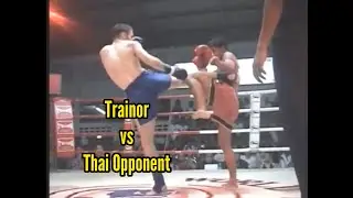 Damien Trainor vs Thai Opponent: Patong Stadium 2004