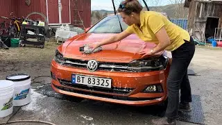 Volkswagen Polo gets an Exterior Wash