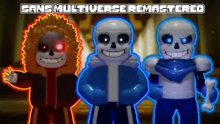 Sans Multiverse Remastered - Beating Normal Mode Rush