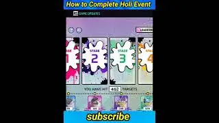 How to Complete Holi Event in free  Bundle || Balloon Tokens in  Free Fire ||
