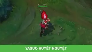 PBE 10/2/2016: Trang phục mới Yasuo Huyết Nguyệt