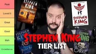 Tier ranking every Stephen King book I've read