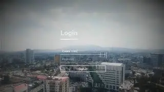 #Website #Login #How to Create Website's Transparent Login Form Using HTML & CSS