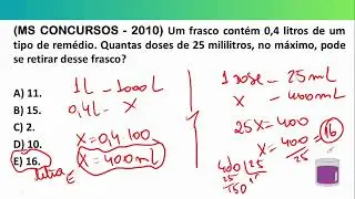 Questões de matemática para concursos