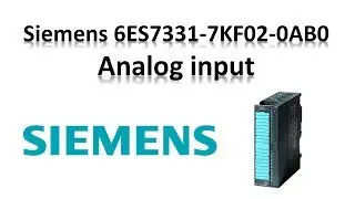 Siemens analog input module 6ES7331-7KF02-0AB0 / Siemens Simatic / Eltra trade