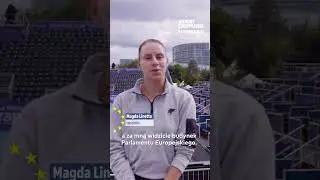 Magda Linette - wybory europejskie 2024