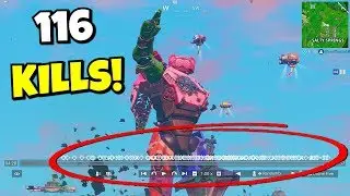 WORLD RECORD 116 kills during monster fight event!!!