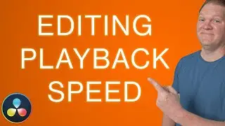 How to change playback speed while editing in DaVinci Resolve
