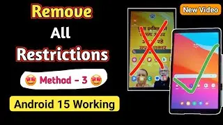 Remove Restrictions from Government Tablet Permanently Method 3.
