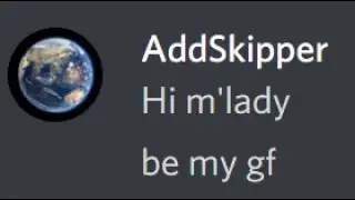 Simps on Discord be like...