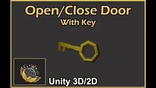 Unity  Open Close Door, with Key