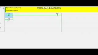 PLC LADDER FOR NAND GATE