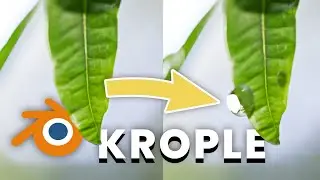 Krople na dowolnym obiekcie w Blenderze!