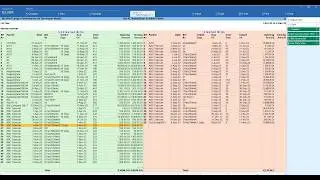 Bill Wsie Ledger Performance Tally TDL