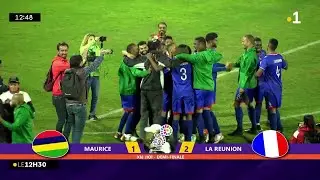 JIOI 2023 : finale au sommet , les footballeurs réunionnais se préparent à rencontrer les Malgaches