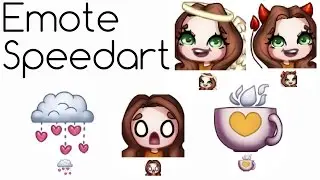 Twitch emote speed art [Clip Studio Paint]