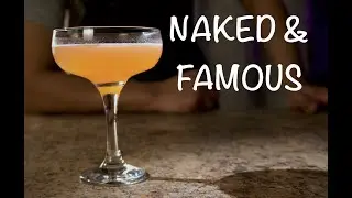 NAKED AND FAMOUS! PERFECT MIX OF SMOKEY SWEET AND BITTER. 2MIN COCKTAIL