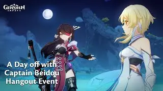 A Day off with Captain Beidou | Hangout Event | Genshin Impact Poco X3 Pro Gameplay | 