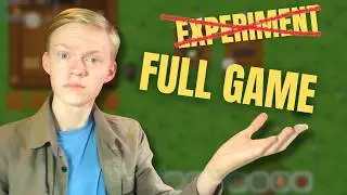I Accidentally Made a Whole Game While Testing AI