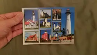 Fan Mail: Postcard of Lake Superior Lighthouses