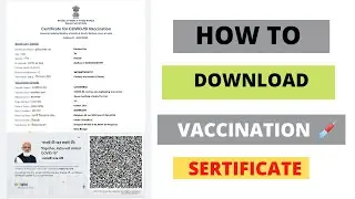 HOW TO DOWNLOAD VACTION 💉 CERTIFICATE ONLINE || (IN BENGALI)
