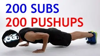 200 PUSHUPS when we get 200 Subs🏃‍♀️