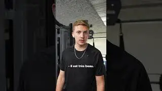 He thinks I checked out his ass