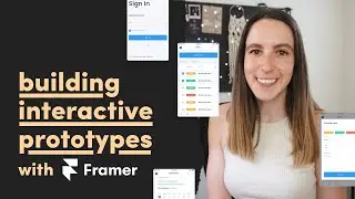 Building interactive prototypes with Framer