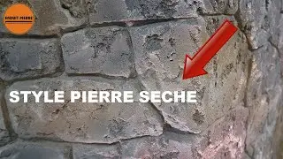 RAVALEMENT DE FAÇADE À LA CHAUX TAILLÉ MAIN! (Style façon pierre sèche)