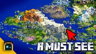 Edoximos: Minecraft Massive 64KM² World Tour