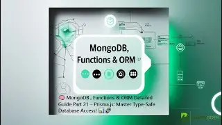 🧠 MongoDB , Functions & ORM Detailed Guide Part 21 – Prisma.js: Master Type-Safe Database Access! 📊🔗