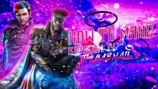 How To Make Thumbnail For Season 14 || Vision Gaming || PUBG Mobile