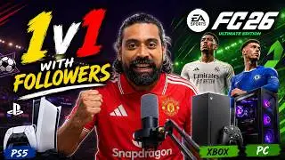 FOLLOWERS vs ME! 😱 LIVE 1v1 Insta Challenge | EA FC 26 🔥