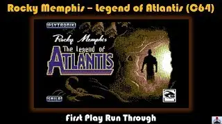 Rocky Memphis: Legend of Atlantis - New C64 Indiana Jones Inspired Puzzle Platform game