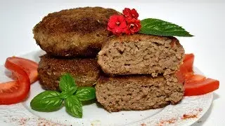Секрет сочных котлет с хрустящей корочкой, для всех видов фарша.