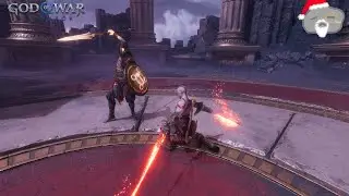 Young kratos vs tyr - god of war Ragnorok Valhalla